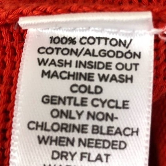 Ann Taylor Loft  Orange Button Boat Collar Button ShoulderSiz… - Picture 10 of 11